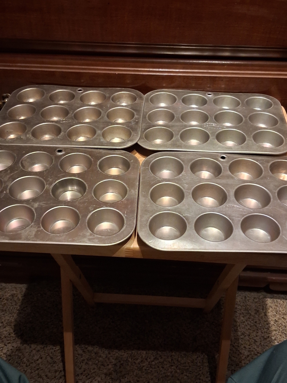 Vintage Comet Aluminum Mini Muffin Pans